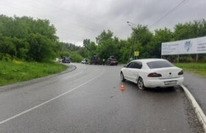 Три автомобиля столкнулись в Горно-Алтайске из-за потерявшего сознание водителя