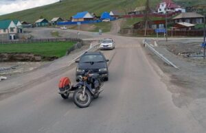 70-летний мотоциклист госпитализирован после ДТП в Улагане