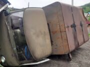 В Горно-Алтайске перевернулся УАЗ, пострадал водитель В Горно-Алтайске перевернулся УАЗ, пострадал водитель