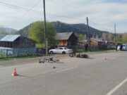 В ДТП с мотоциклом и велосипедом в Каракокше пострадали двое детей