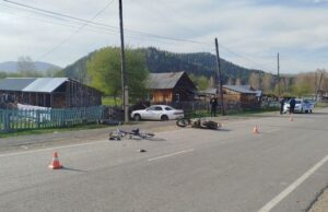 В ДТП с мотоциклом и велосипедом в Каракокше пострадали двое детей