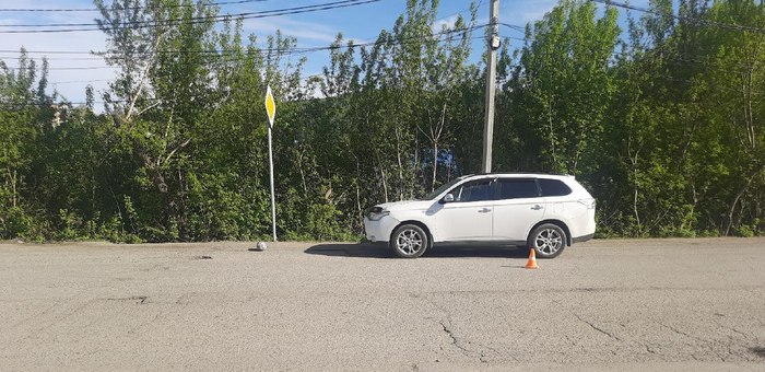 Ребенок выбежал на дорогу и попал под колеса иномарки в Горно-Алтайске