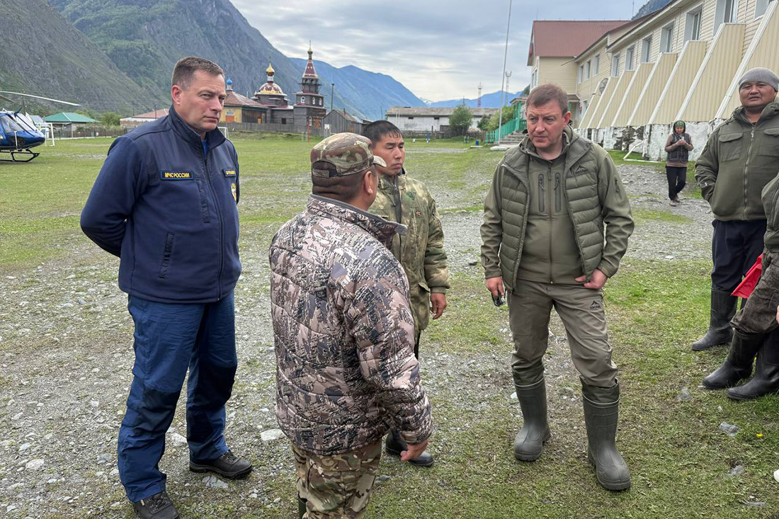 Андрей Турчак встретился с жителями подтопленной Балыкчи
