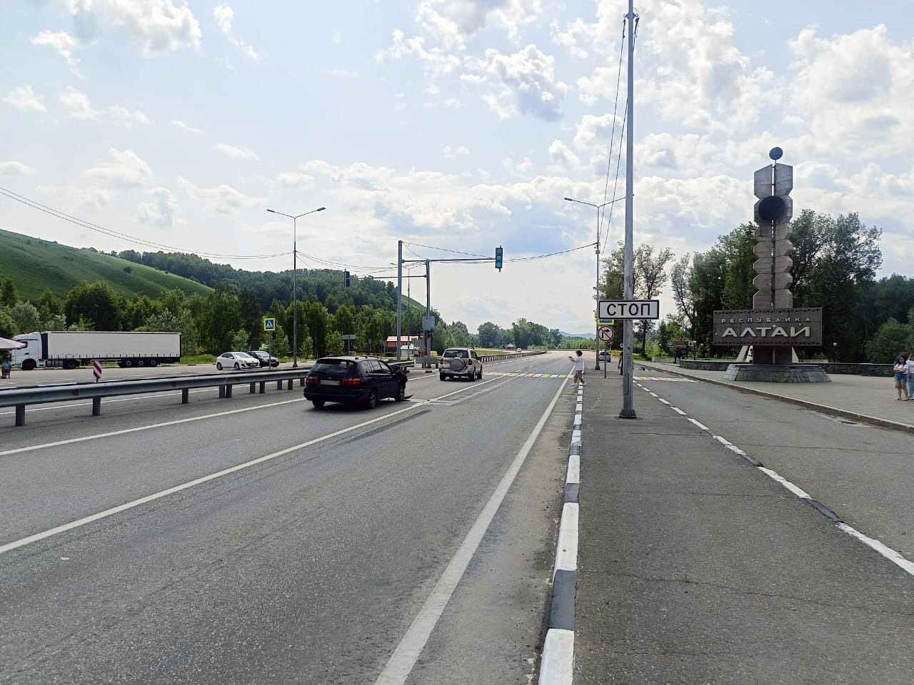 Две туристки попали в ДТП на Алтае, пострадал ребенок 