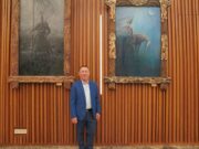 На курорте «Манжерок» открылась выставка художника Ерболата Нуриманова