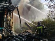 Крупный пожар произошел в Иогаче Крупный пожар произошел в Иогаче
