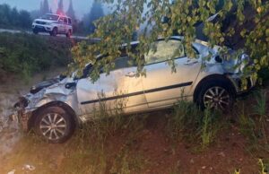 «Тойота» слетела с дороги в Чойском районе, водитель погиб на месте