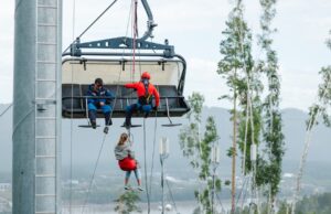 На курорте «Манжерок» прошли масштабные учения