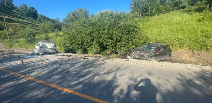 В страшном ДТП в Кызыл-Озеке погиб водитель иномарки