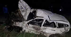 Три человека погибли в столкновении автомобиля и мотоцикла в Усть-Коксинском районе
