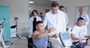 Андрей Турчак встретился с военнослужащими, которые проходят реабилитацию