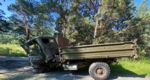 Авария с грузовым автомобилем, водитель госпитализирован