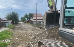 Ремонт улицы Заводской начался в Майме