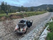 УАЗ слетел с дороги в Манжероке, пострадали семь человек