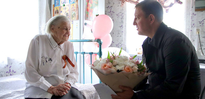 Ветерану войны Анне Сидневой исполнилось 100 лет