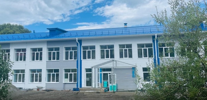 Завершается ремонт Дьектиекской школы