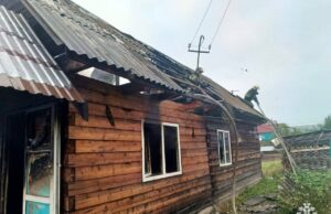 В Алферово потушили пожар в жилом доме