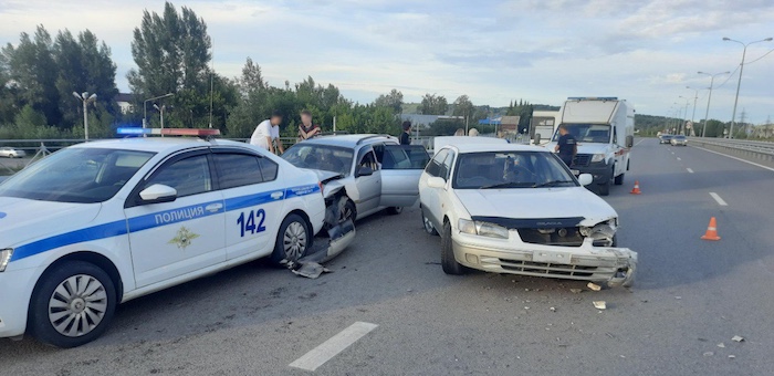 62 ДТП произошло на прошлой неделе в Республике Алтай