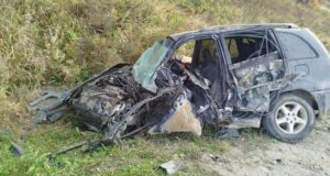 В столкновении «Тойоты» и грузовика в Чойском районе погиб водитель легковушки