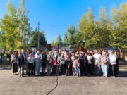 Обновленная дворовая площадка открылась в Горно-Алтайске