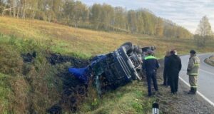 В Шебалинском районе перевернулся самосвал, водитель госпитализирован В Шебалинском районе перевернулся самосвал, водитель госпитализирован
