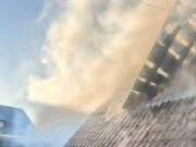 Крупный пожар в Чое: горел двухэтажный дом