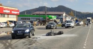 В Соузге мотоцикл столкнулся с внедорожником В Соузге мотоцикл столкнулся с внедорожником