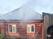 Крупный пожар в Гусевке: огнеборцам удалось отстоять дом