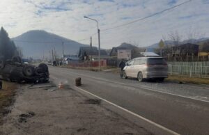 В столкновении двух автомобилей в Шебалинском районе погиб пассажир