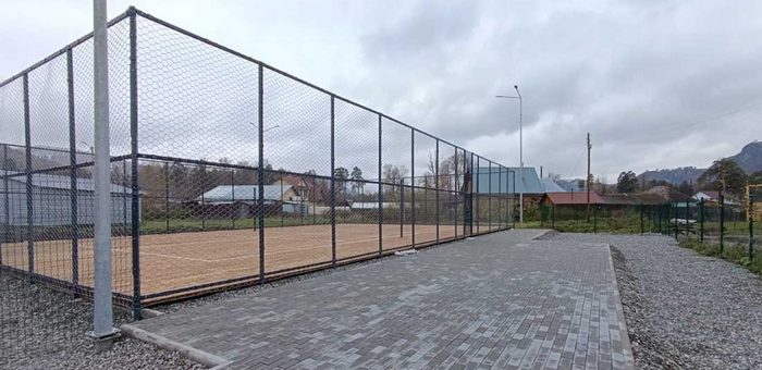 Новую спортплощадку построили в Соузге