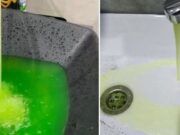 В многоквартирном доме в Майме из кранов потекла зеленая вода В многоквартирном доме в Майме из кранов потекла зеленая вода
