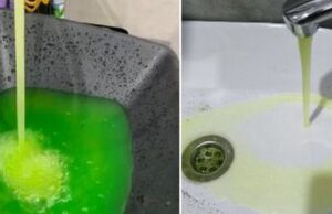 В многоквартирном доме в Майме из кранов потекла зеленая вода