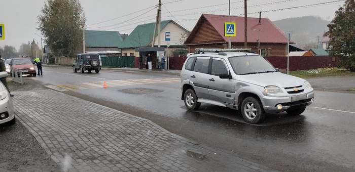 В Горно-Алтайске «Нива» сбила подростка на пешеходном переходе