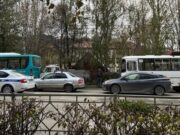 В ДТП с автобусами и УАЗом в Горно-Алтайске пострадали два человека В ДТП с автобусами и УАЗом в Горно-Алтайске пострадали два человека