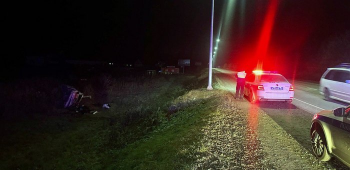 В Майме пьяный водитель иномарки покалечился сам и едва не погубил пассажирку