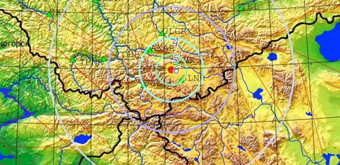 Ощутимое землетрясение произошло в Кош-Агачском районе