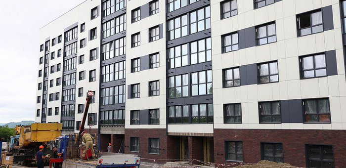 На Алтае с начала года ввели более 267 тысяч кв. метров жилья