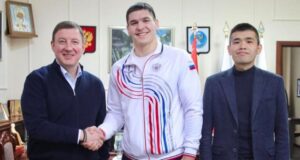 Андрей Турчак поздравил Атема Тадина с победой на чемпионате мира по самбо