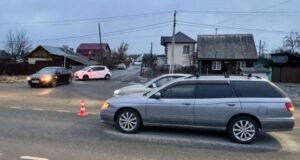 Иномарка сбила девушку-пешехода в Майме