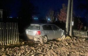 Пьяный сельчанин попал в ДТП, пытаясь скрыться от полицейских