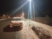 Пьяный водитель пытался удрать от полиции и устроил аварию