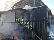 Крупный пожар в Онгудае: горел жилой дом в переулке Коротком