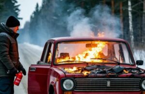 За год на Алтае сгорело более 15 автомобилей