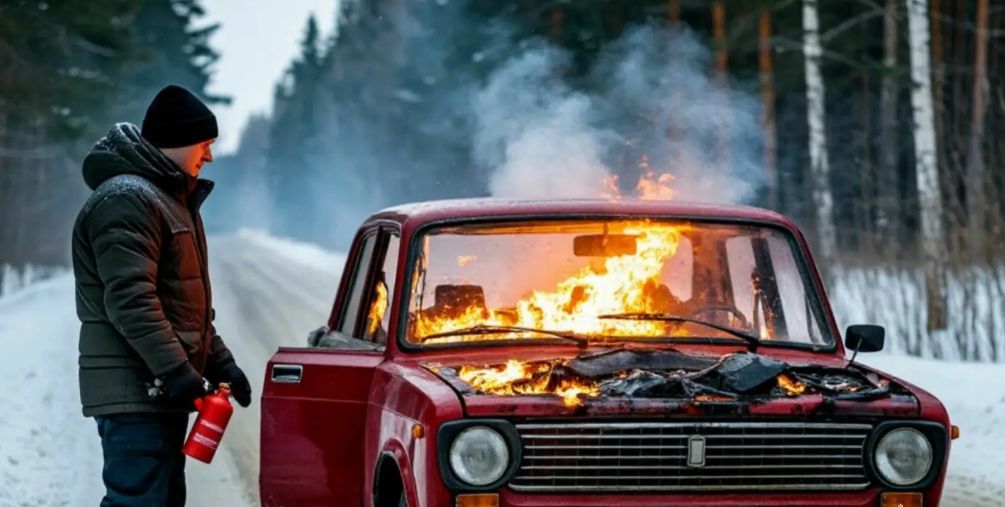 За год на Алтае сгорело более 15 автомобилей