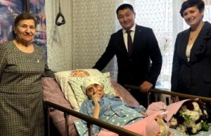 Ветерана войны Александру Алексееву поздравили со 101-летием
