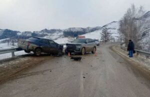 В столкновении двух автомобилей в Онгудайском районе пострадала пожилая женщина
