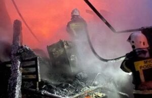 Крупный пожар произошел в селе Тулой: горел двухэтажный дом
