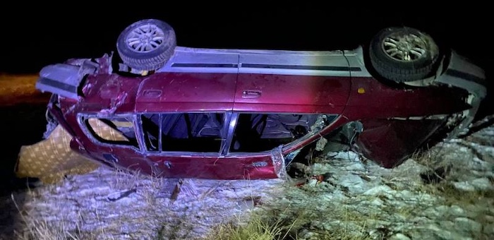 Полуночный пьяный ездок попал в аварию и в больницу в Усть-Коксинском районе