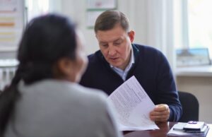 Глава республики провёл приём граждан в Онгудае