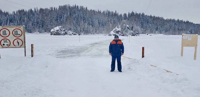 Одна ледовая переправа открыта в Республике Алтай